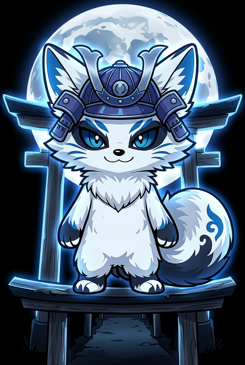 $KITSUNE fox artwork — Kabuto