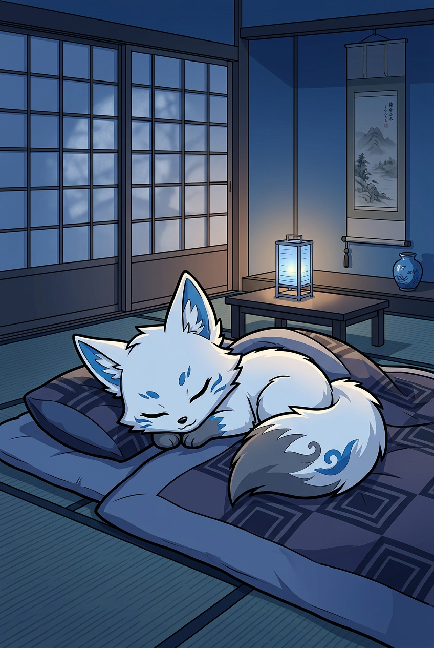 $KITSUNE fox artwork — Rest