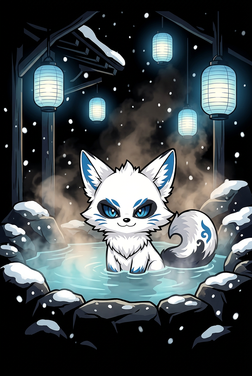 $KITSUNE fox artwork — Onsen